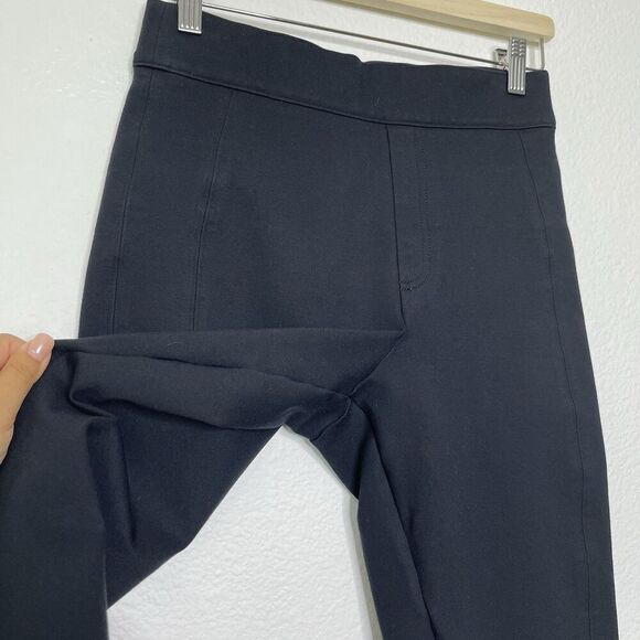 Spanx Pants Small TALL 31" Black Ponte Straight 20254T High Rise Stretch Pull On - Picture 1 of 8